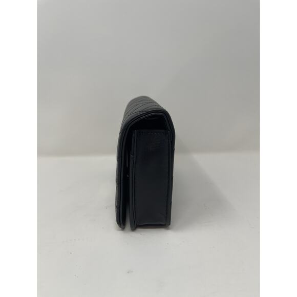 Bebe Sophia Shoulder Crossbody Bag Black Small Purse w/Gold Chain New #2 - Picture 2 of 11